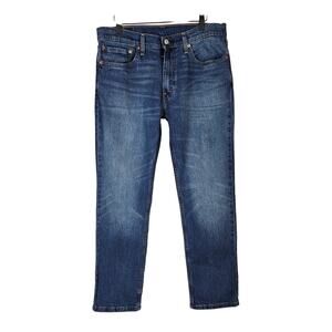 LEVI’S MEN’S 511 SLIM FIT JEANS – W34 L30 – BLUE STRETCH DENIM – COMFORT & STYLE